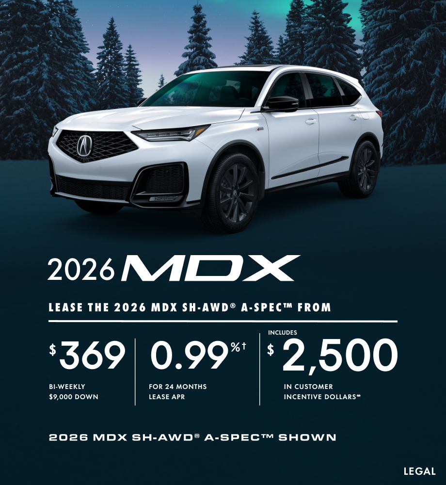 2026 Acura MDX A-Spec