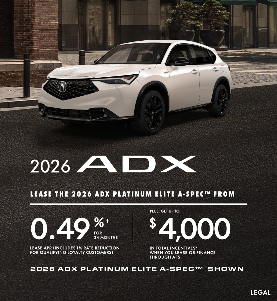 2026 Acura ADX A-Spec