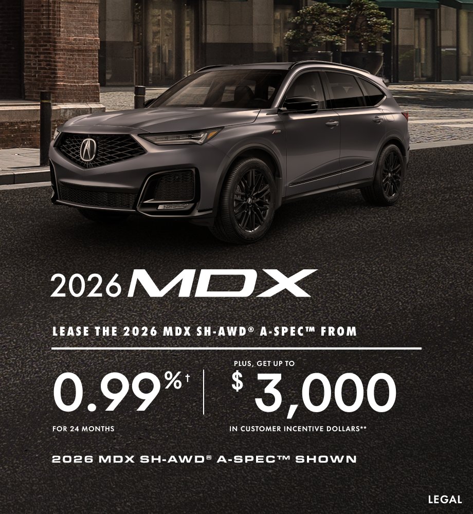 2026 Acura MDX A-Spec