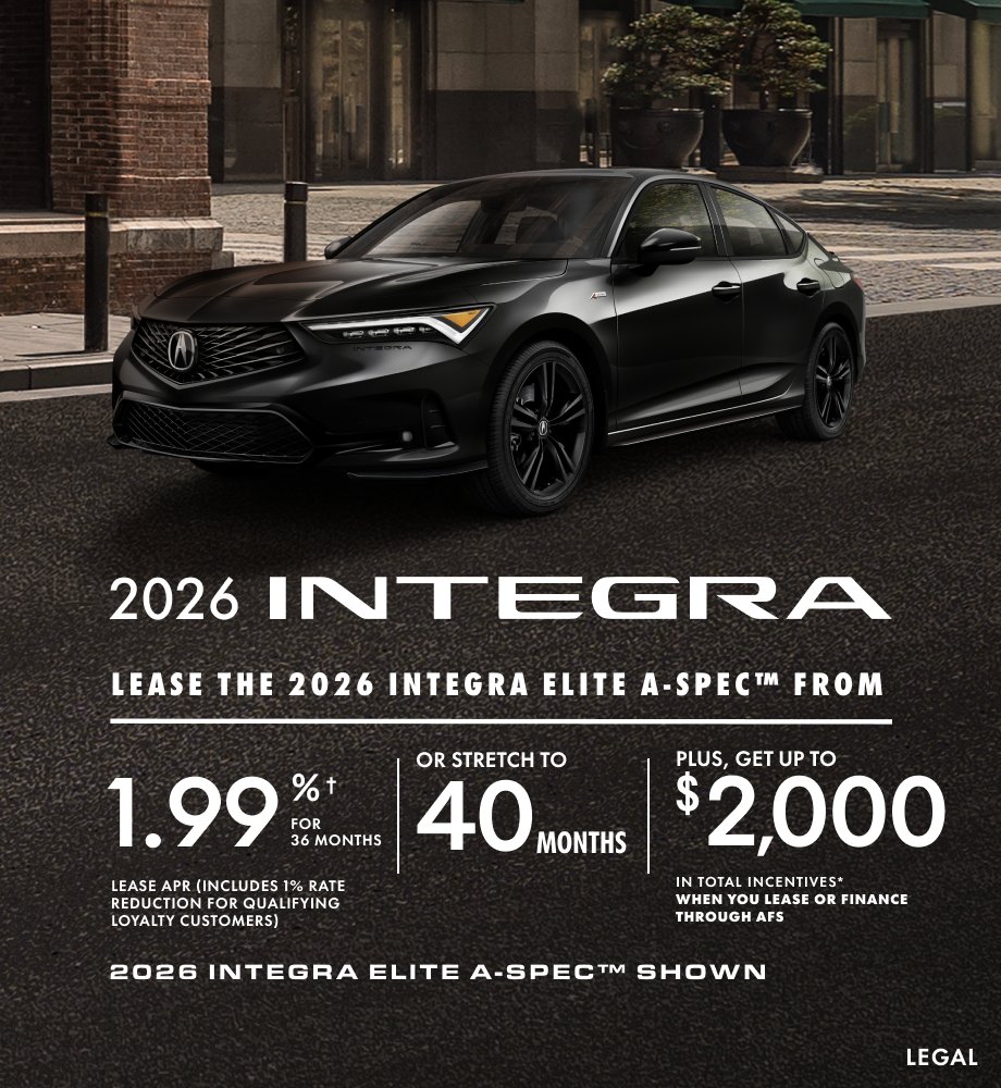 2026 Acura Integra A-Spec