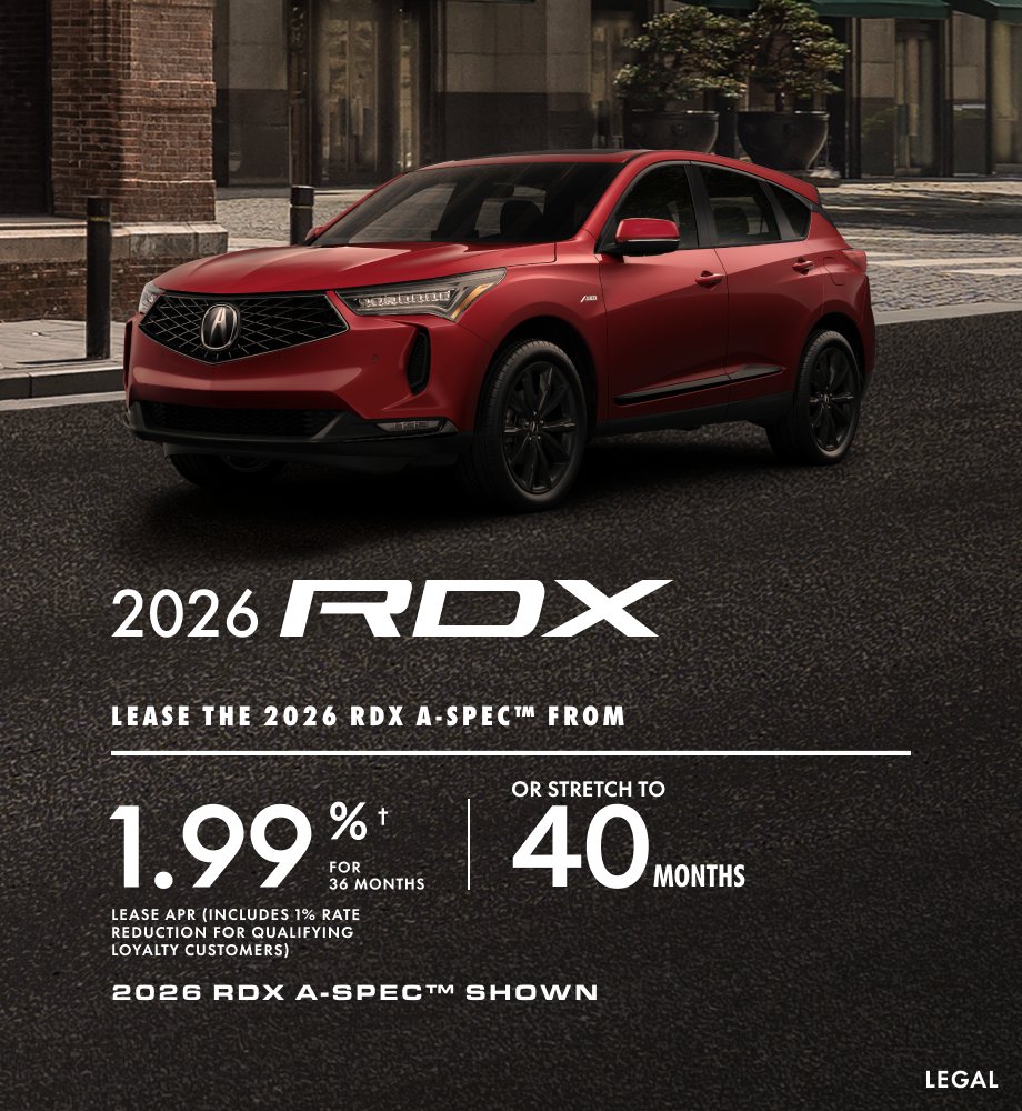 2026 Acura RDX A-Spec