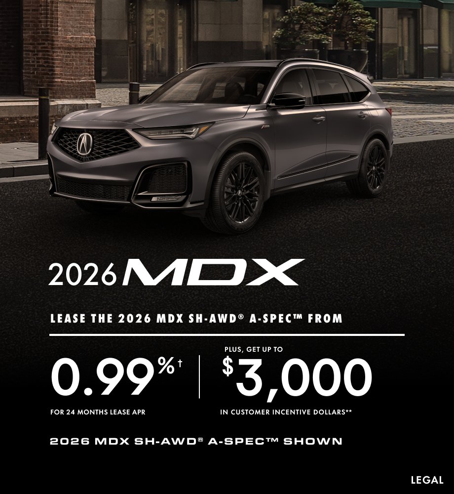 2026 Acura MDX A-Spec