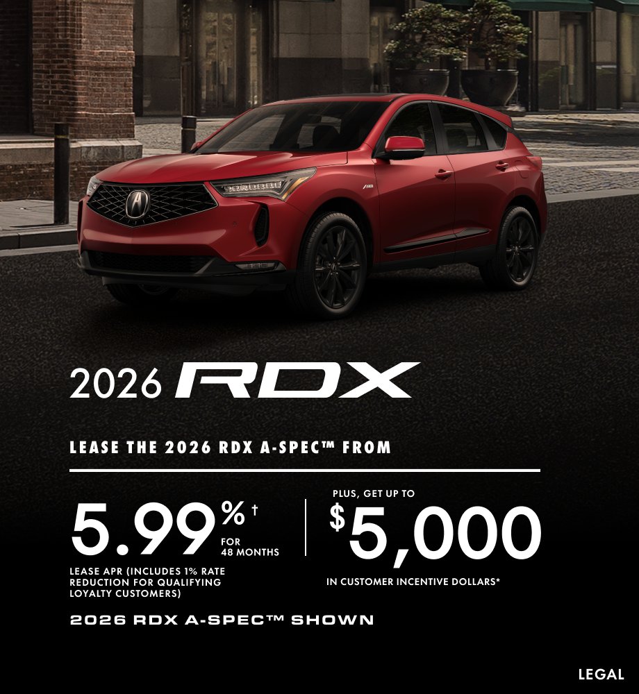 2026 Acura RDX A-Spec