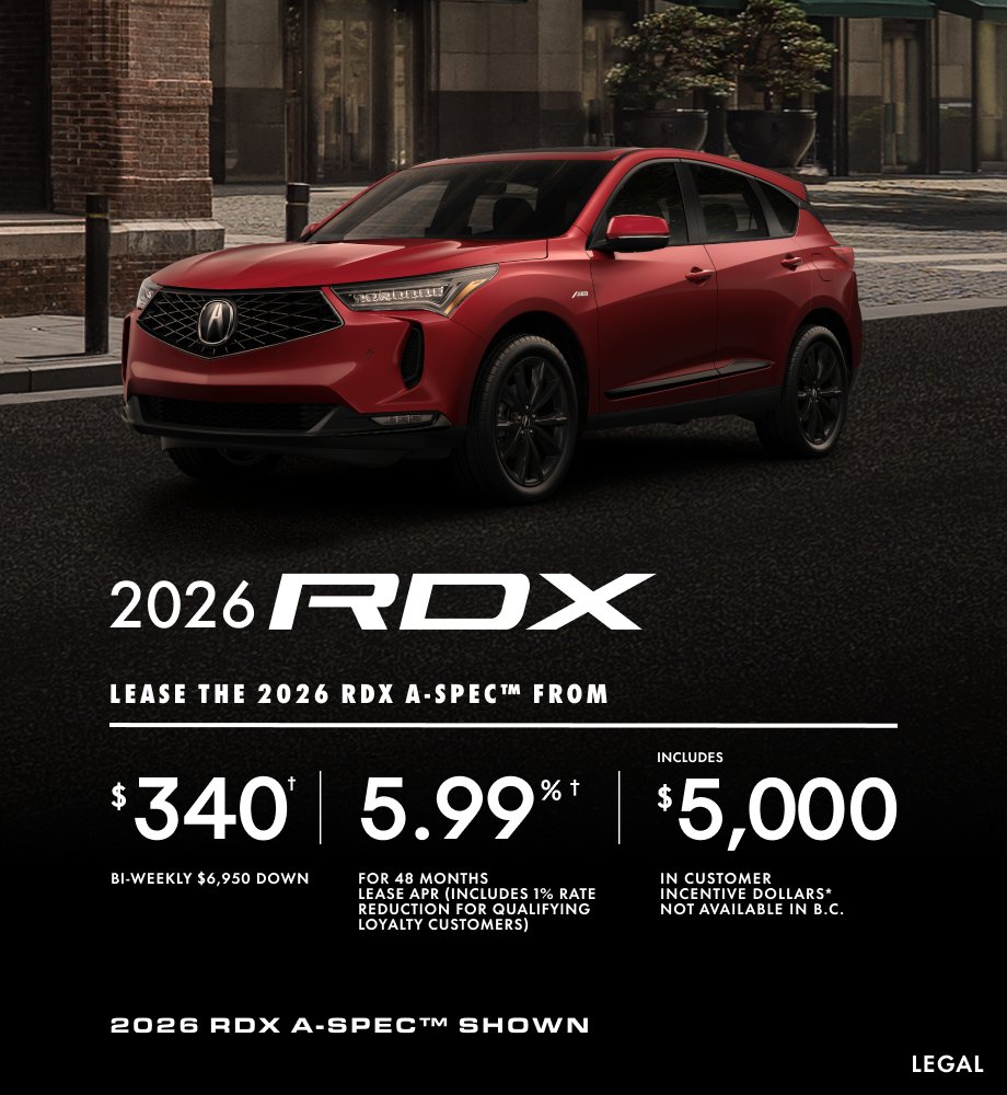 2026 Acura RDX