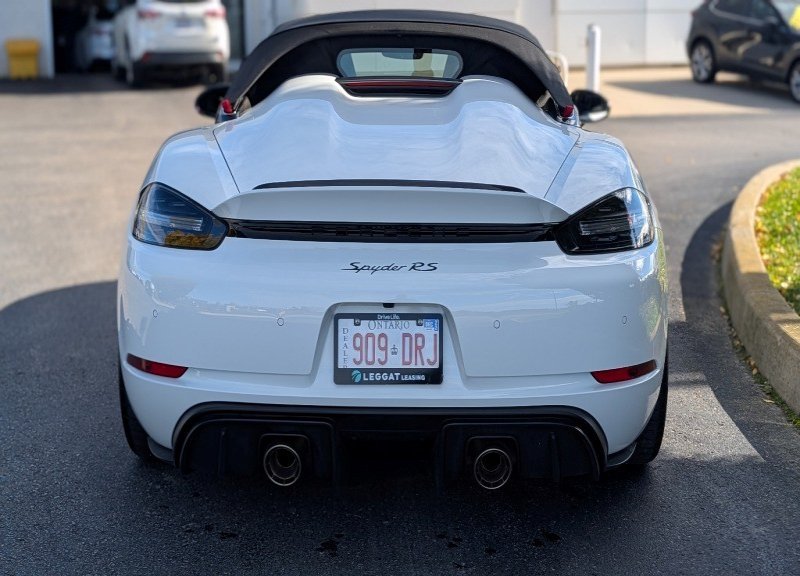 2025 Porsche 718 Spyder RS Roadster