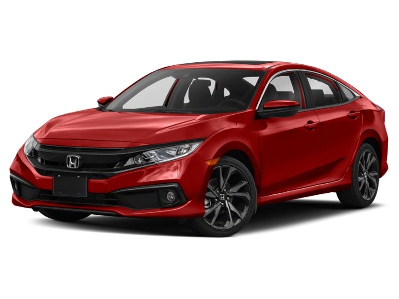 2021 Honda Civic Sedan Sport CVT Exterior Shot 1