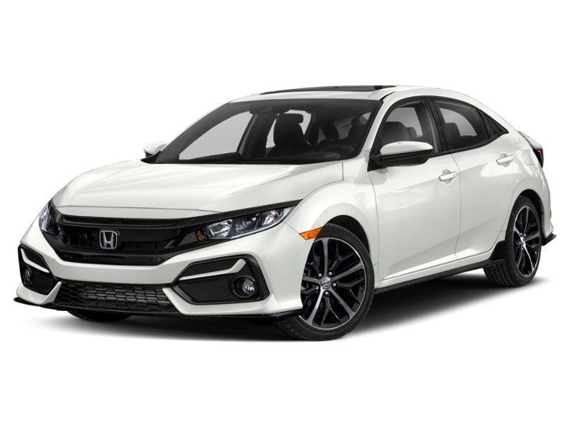2020 Honda Civic Hatchback Sport CVT Exterior Shot 1