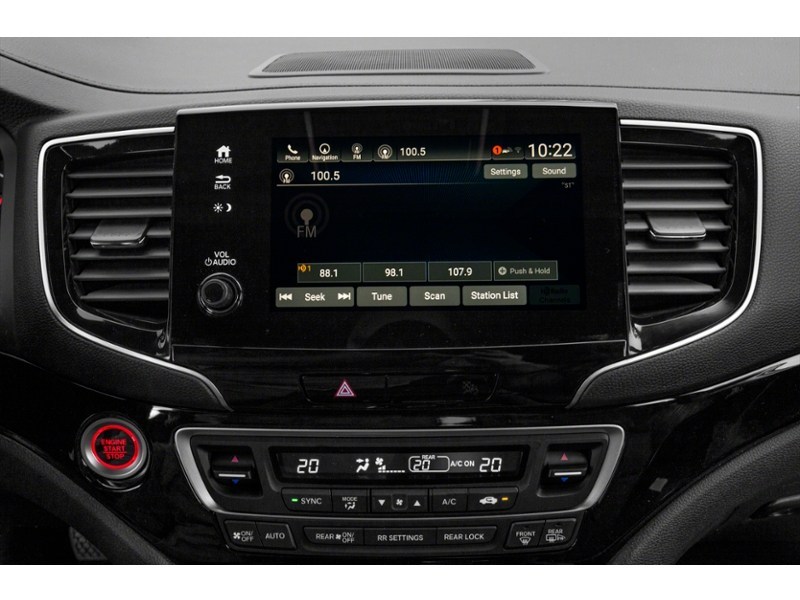 2024 Honda Passport Black Edition AWD Interior Shot 2
