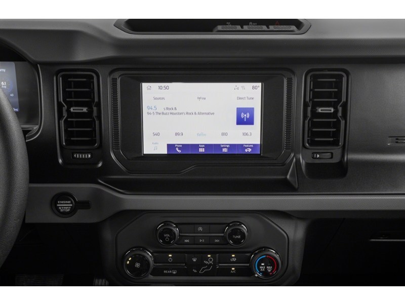 2022 Ford Bronco Base 2 Door Advanced 4x4 Interior Shot 2