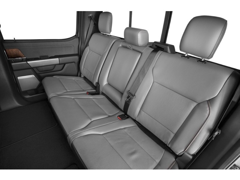 2022 Ford F-150 Lightning LARIAT 4WD SuperCrew 5.5' Box Interior Shot 5