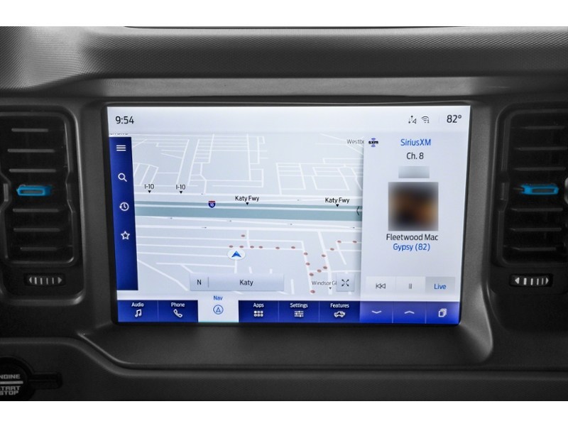 2024 Ford Bronco Black Diamond 4 Door 4x4 Interior Shot 8