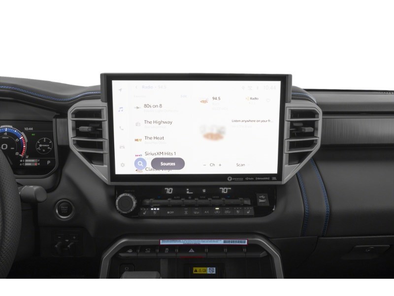 2026 Toyota Tundra 4x4 Crewmax Platinum Long Bed Interior Shot 2