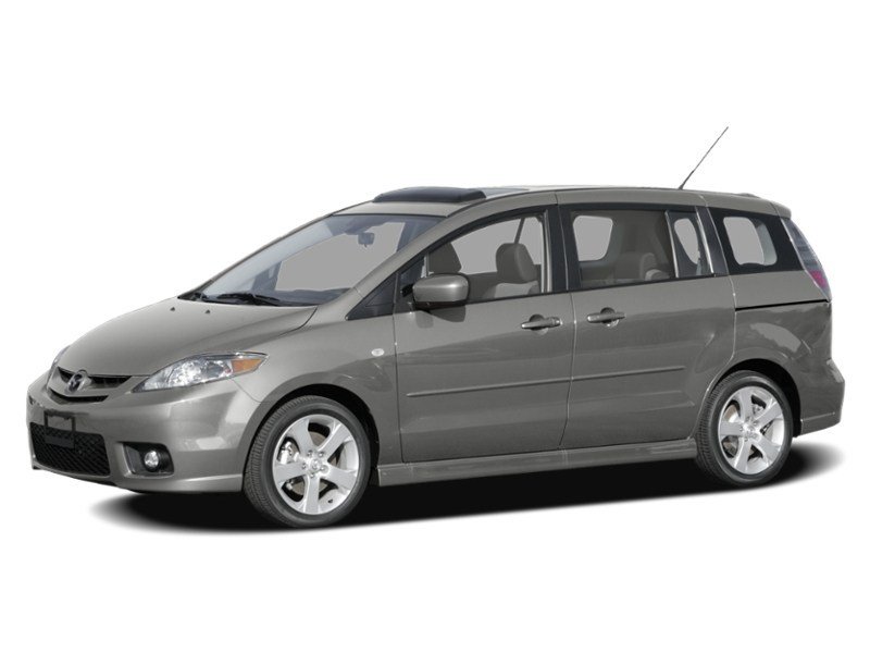 2007 Mazda Mazda5 4dr Wgn Manual GT Galaxy Grey Mica  Shot 2