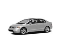 2008 Honda Civic Sdn 4dr Auto LX Alabaster Silver Metallic  Shot 3