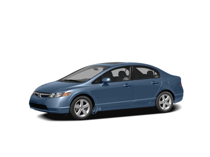 2008 Honda Civic Sdn 4dr Auto LX Neutron Blue Metallic  Shot 5