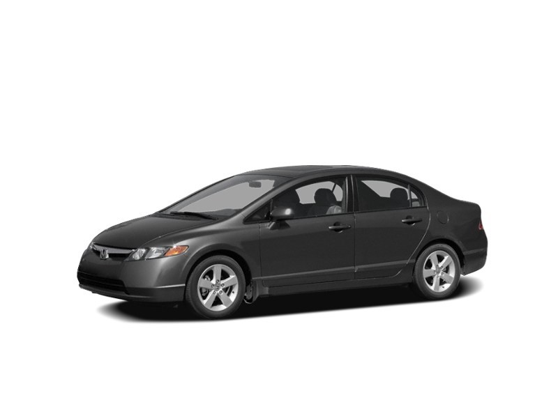 2008 Honda Civic Sdn 4dr Auto LX Nighthawk Black Pearl  Shot 7