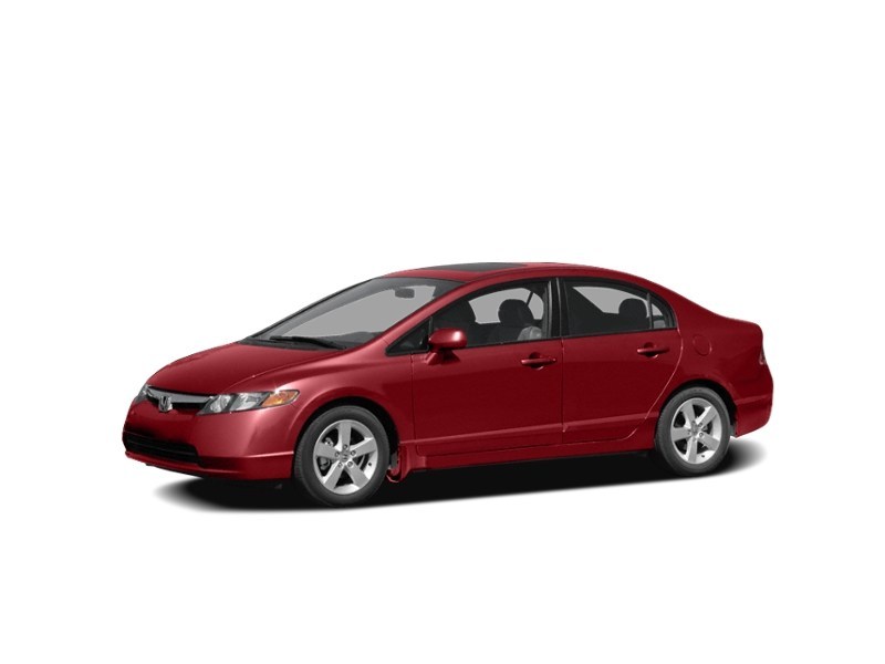 2008 Honda Civic Sdn 4dr Auto LX Tango Red Pearl  Shot 11