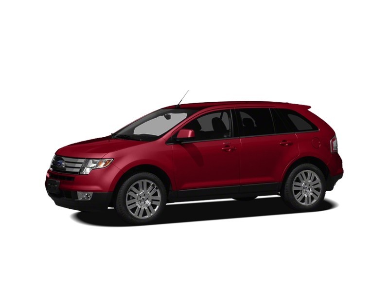 2010 Ford Edge 4dr SEL FWD Red Candy Tinted Metallic  Shot 4