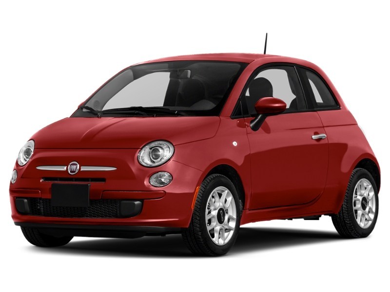 2015 FIAT 500 2dr HB Pop Rosso (Red)  Shot 4