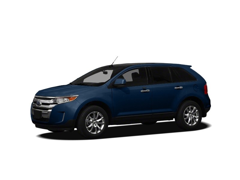 2012 Ford Edge 4dr SEL FWD Dark Blue Pearl  Shot 4