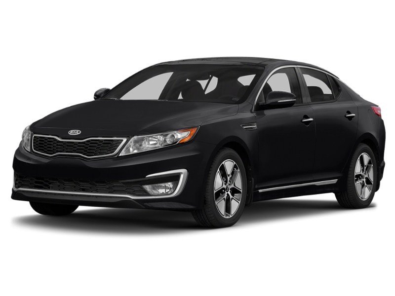 2013 Kia Optima Hybrid 4dr Sdn Hybrid Aurora Black  Shot 4