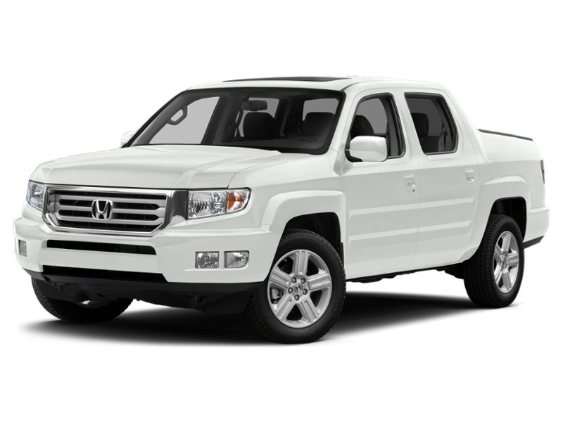2014 Honda Ridgeline 4WD Crew Cab Touring Taffeta White  Shot 19