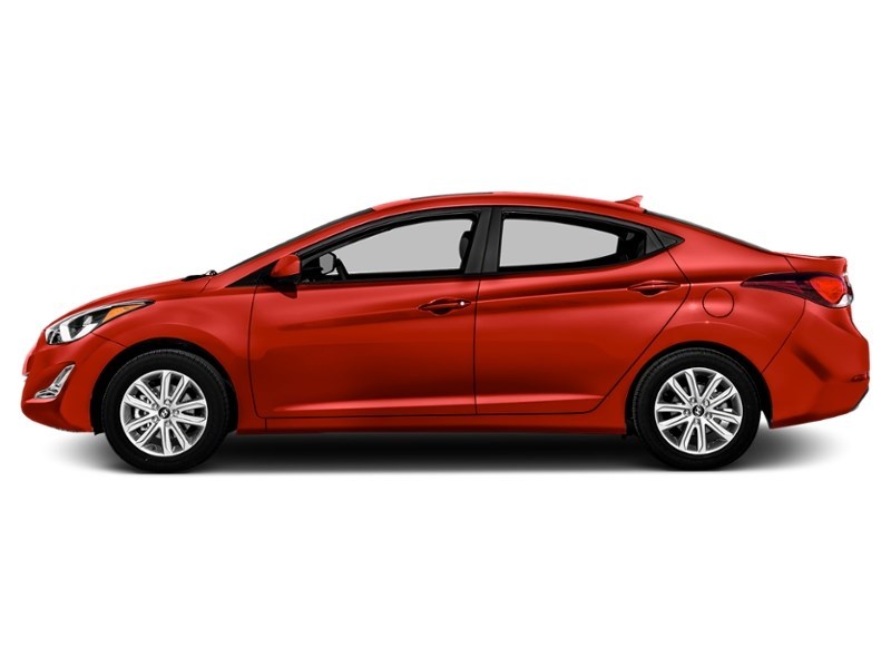2014 Hyundai Elantra 4dr Sdn Auto Limited Geranium Red Metallic  Shot 35