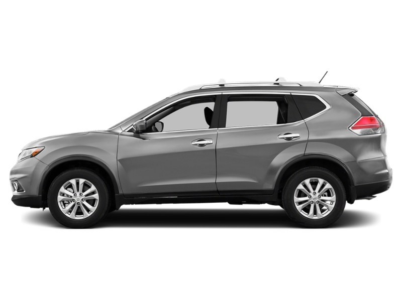 2014 Nissan Rogue AWD 4dr SV Brilliant Silver Metallic  Shot 3
