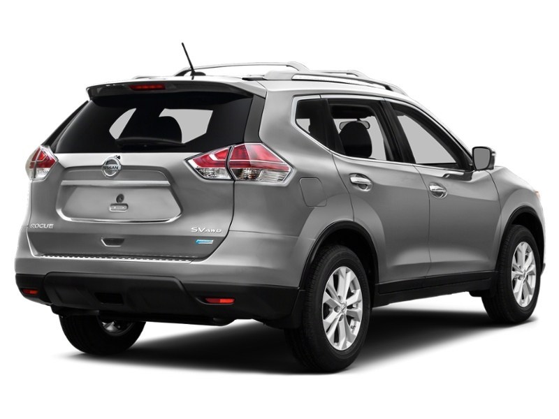 2014 Nissan Rogue AWD 4dr SV Brilliant Silver Metallic  Shot 2