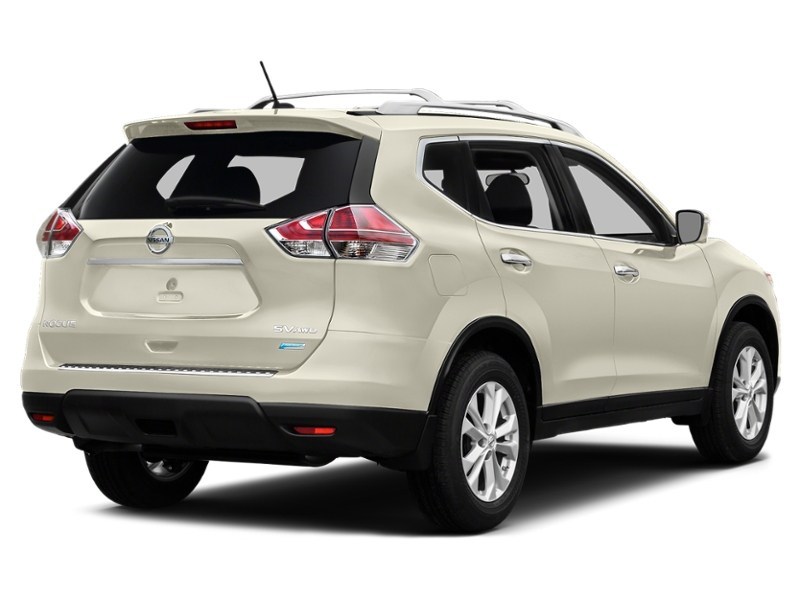 2015 Nissan Rogue AWD 4dr S Pearl White  Shot 20