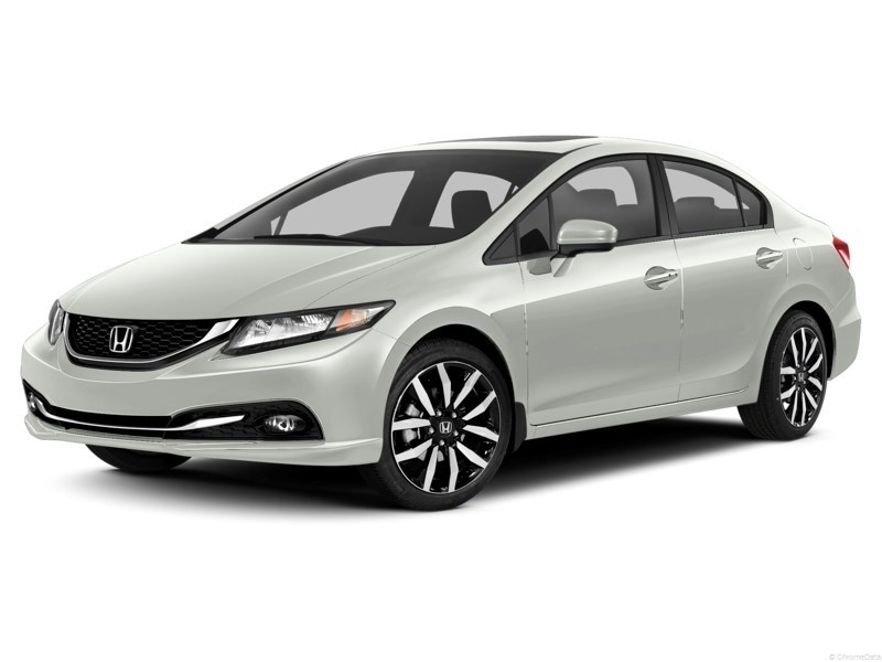 2015 Honda Civic 4dr Auto Touring Taffeta White  Shot 5