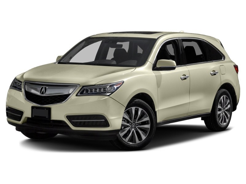 2016 Acura MDX SH-AWD 4dr Nav Pkg White Diamond Pearl  Shot 4