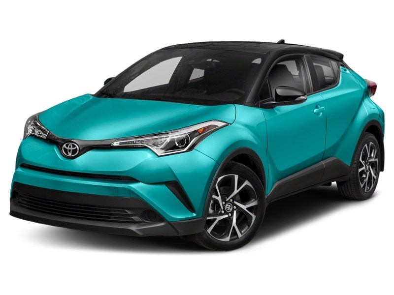 2019 Toyota C-HR FWD Blue Flame w/Black Roof  Shot 4