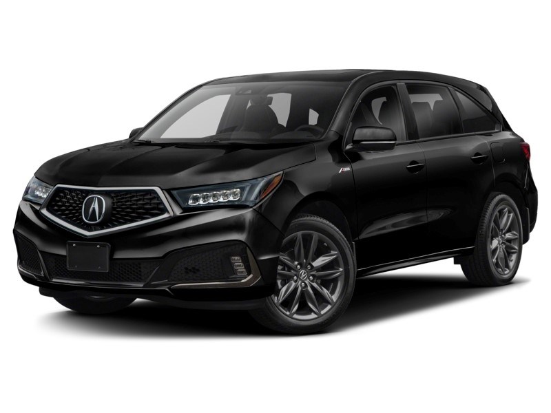 2020 Acura MDX A-Spec SH-AWD Majestic Black Pearl  Shot 4