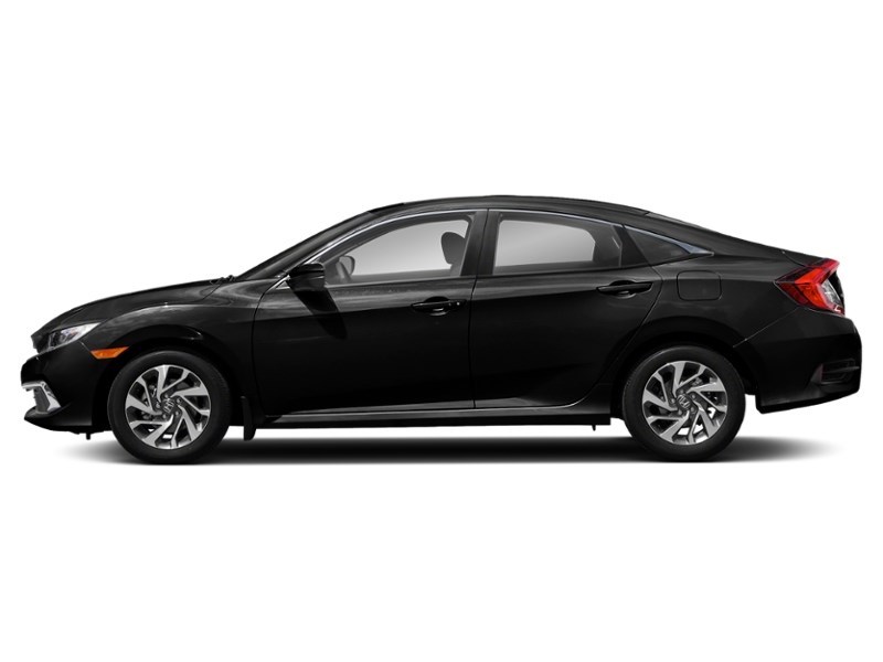 2021 Honda Civic Sedan EX CVT Crystal Black Pearl  Shot 3