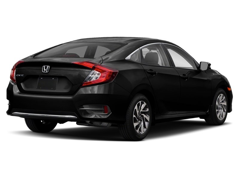 2021 Honda Civic Sedan EX CVT Crystal Black Pearl  Shot 2