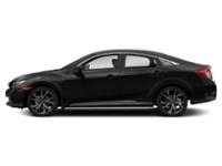 2021 Honda Civic Sedan Sport CVT Crystal Black Pearl  Shot 5