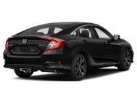 2021 Honda Civic Sedan Sport CVT Crystal Black Pearl  Shot 2