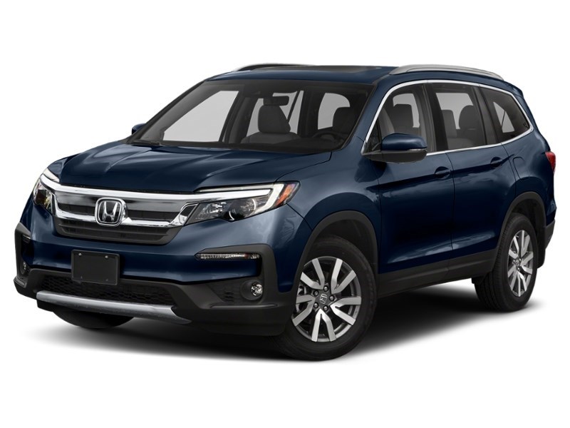 2019 Honda Pilot EX-L Navi AWD Obsidian Blue Pearl  Shot 5