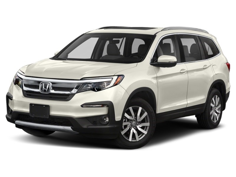 2019 Honda Pilot EX-L Navi AWD White Diamond Pearl  Shot 8