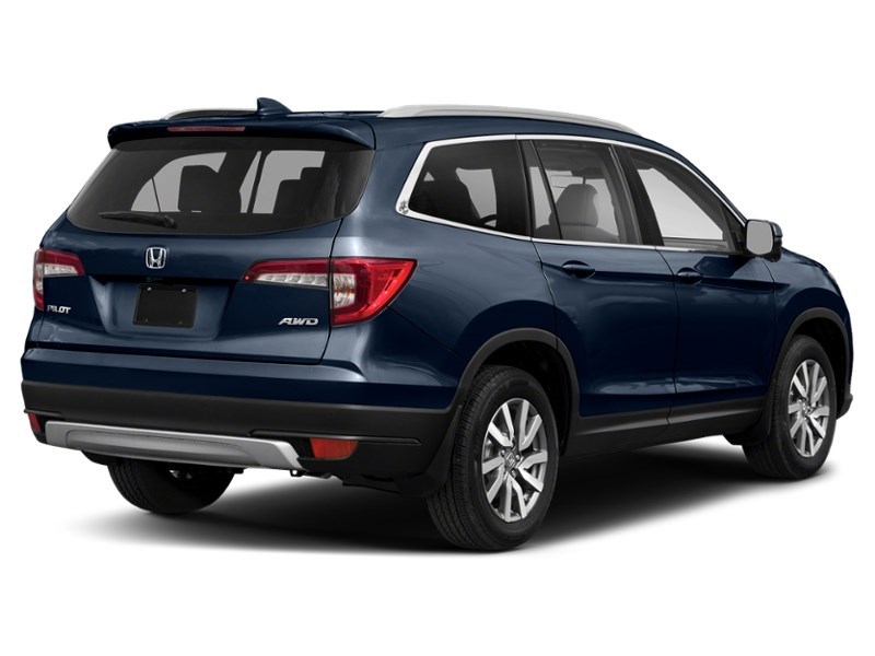 2019 Honda Pilot EX-L Navi AWD Obsidian Blue Pearl  Shot 3