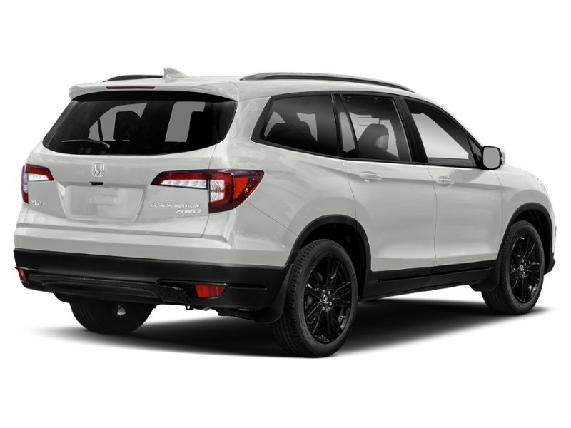 2020 Honda Pilot Black Edition AWD Platinum White Pearl  Shot 6