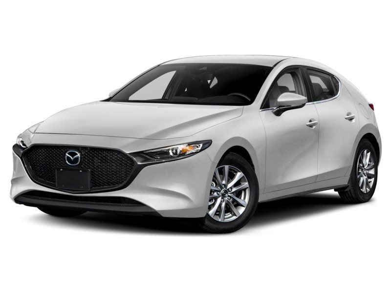 2019 Mazda Mazda3 Sport GS Auto FWD Snowflake White Pearl  Shot 4
