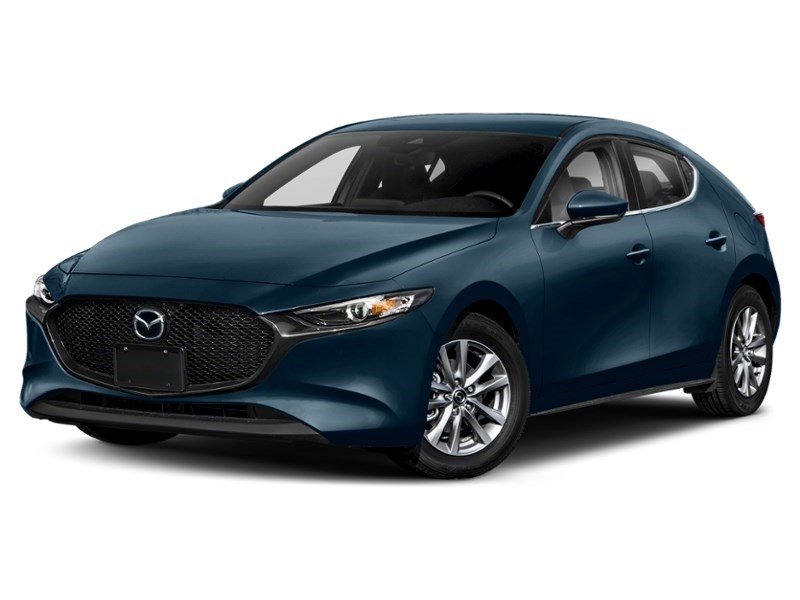 2019 Mazda Mazda3 Sport GS Auto FWD Deep Crystal Blue Mica  Shot 1