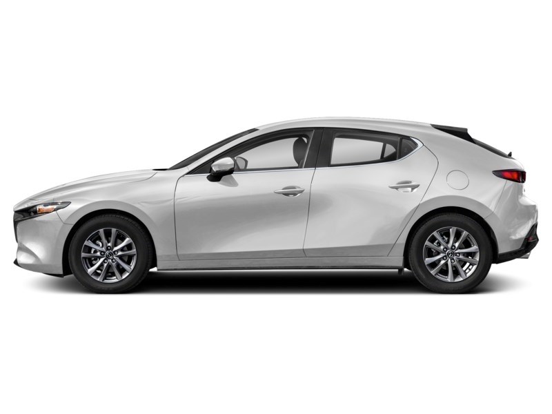 2019 Mazda Mazda3 Sport GS Auto FWD Snowflake White Pearl  Shot 3