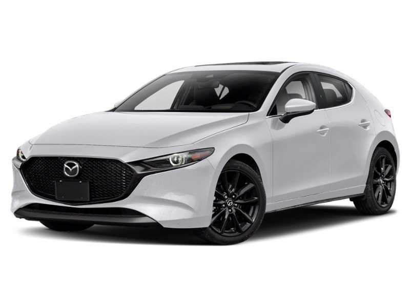 2021 Mazda Mazda3 Sport GT Manual FWD Snowflake White Pearl  Shot 1