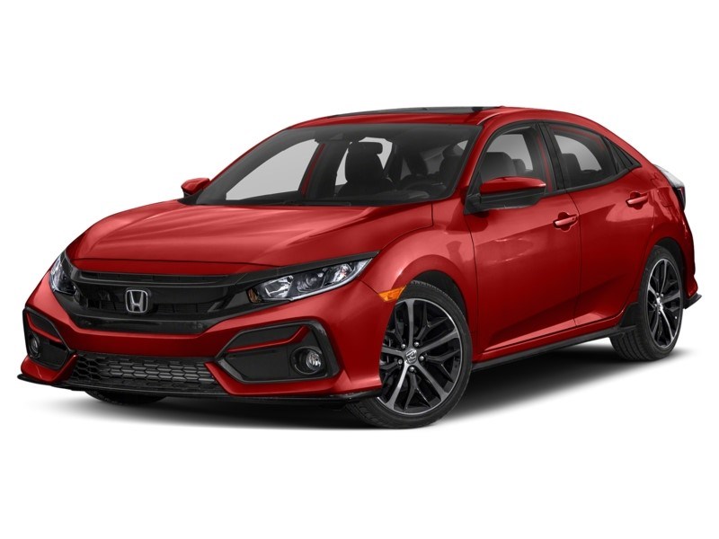 2020 Honda Civic Sport CVT Rallye Red  Shot 34