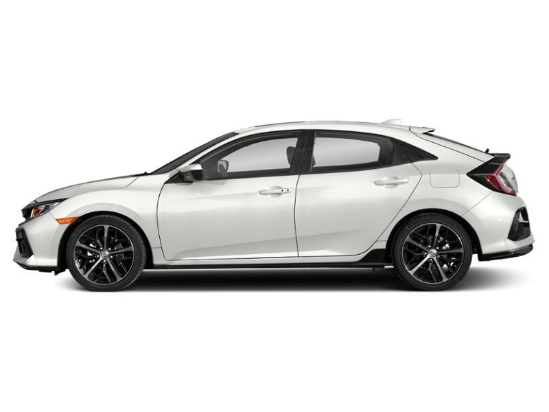 2020 Honda Civic Hatchback Sport CVT Platinum White Pearl  Shot 5