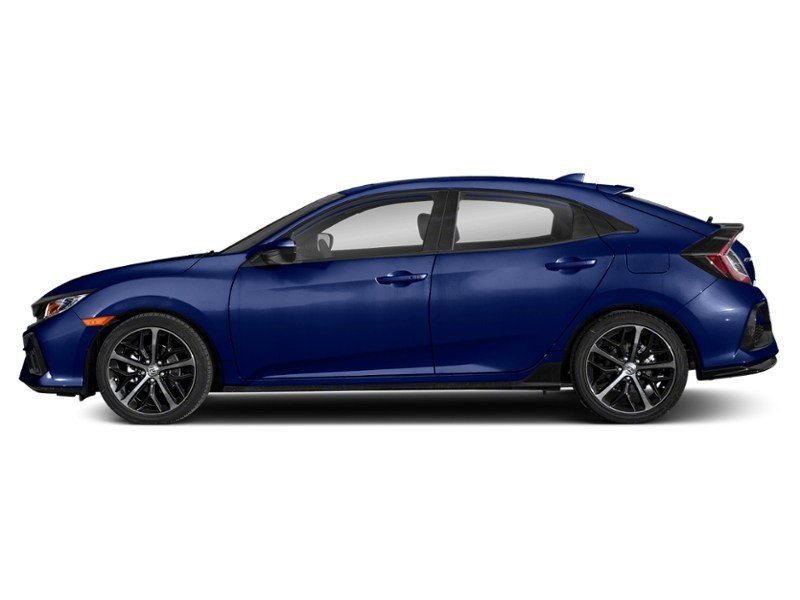 2020 Honda Civic Hatchback Sport CVT Aegean Blue Metallic  Shot 9