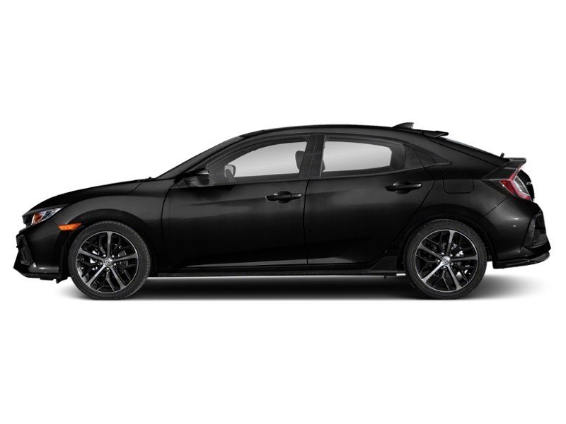 2020 Honda Civic Hatchback Sport CVT Crystal Black Pearl  Shot 17
